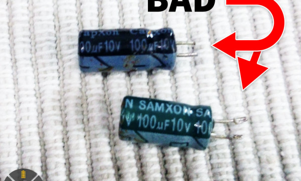 faulty capacitors, funny sidenote, there were two different capacitors in the two speakers on the same spot!