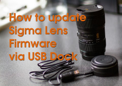 Sigma 18-35 f1.8 Art (for Canon) Firmware Update via USB Dock